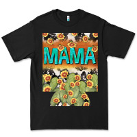 Black Western Mama can cooler Mother's Day Premium Tee - HowdyJamesFarm