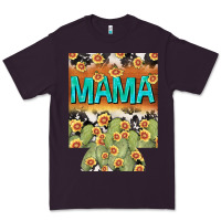 Plum Western Mama can cooler Mother's Day Premium Tee - HowdyJamesFarm