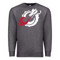 Charcoal Heather MSUM Dragons, Gear Premium Sweatshirt - linhVisuals