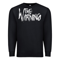 Black THE WARNING Premium Sweatshirt - linhVisuals