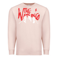 Pale Pink THE WARNING TOUR Premium Sweatshirt - linhVisuals