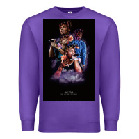 Purple rap music juice Premium Sweatshirt - linhVisuals