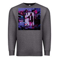 Charcoal Heather juice album music Premium Sweatshirt - linhVisuals