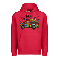 Cardinal love needs no words Premium Hoodie - RacoonDesign