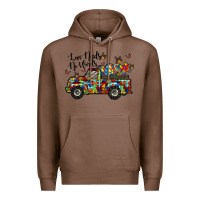 Chestnut love needs no words Premium Hoodie - RacoonDesign
