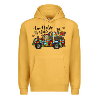 Mustard love needs no words Premium Hoodie - RacoonDesign