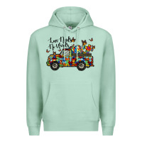 Seafoam love needs no words Premium Hoodie - RacoonDesign