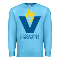 Ocean Blue university of vincennes Premium Sweatshirt - linhVisuals