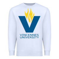 White university of vincennes Premium Sweatshirt - linhVisuals