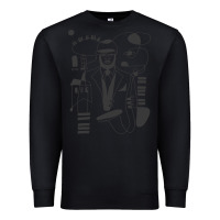 Black gregory porter jazz music Premium Sweatshirt - linhVisuals