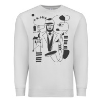 Dove Grey gregory porter jazz music Premium Sweatshirt - linhVisuals