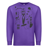 Purple gregory porter jazz music Premium Sweatshirt - linhVisuals