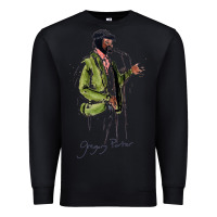 Black gregory porter jazz music Premium Sweatshirt - linhVisuals