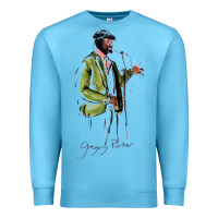 Ocean Blue gregory porter jazz music Premium Sweatshirt - linhVisuals