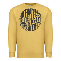 Antique Gold nathaniel rateliff müsïc Premium Sweatshirt - linhVisuals
