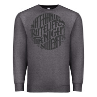 Charcoal Heather nathaniel rateliff müsïc Premium Sweatshirt - linhVisuals
