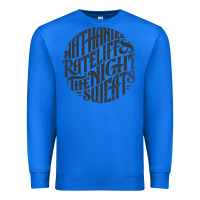 True Royal nathaniel rateliff müsïc Premium Sweatshirt - linhVisuals