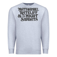 Heather Grey nathaniel rateliff müsïc Premium Sweatshirt - linhVisuals