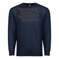 Navy nathaniel rateliff müsïc Premium Sweatshirt - linhVisuals