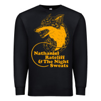 Black nathaniel rateliff müsïc Premium Sweatshirt - linhVisuals