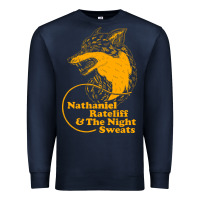 Navy nathaniel rateliff müsïc Premium Sweatshirt - linhVisuals