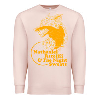 Pale Pink nathaniel rateliff müsïc Premium Sweatshirt - linhVisuals