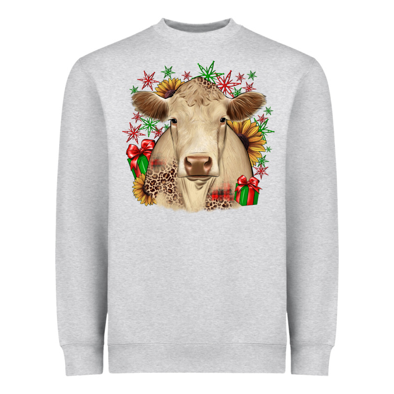 Christmas Charolais Heavyweight Sweatshirt by JahusDesignShop | Teevron
