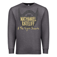 Charcoal Heather nathaniel rateliff müsïc Premium Sweatshirt - linhVisuals
