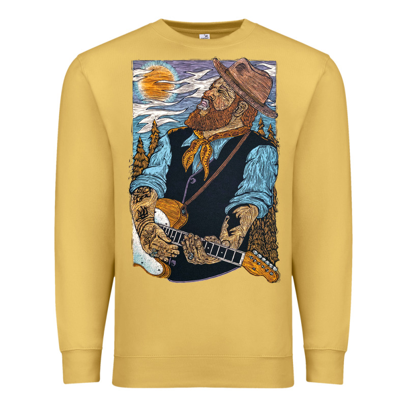 Nathaniel Rateliff Müsïc Premium Sweatshirt by linhVisuals | Teevron
