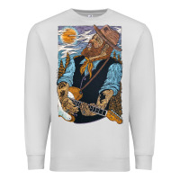 Dove Grey nathaniel rateliff müsïc Premium Sweatshirt - linhVisuals