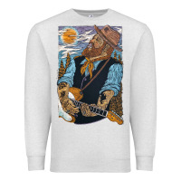 Oatmeal Heather nathaniel rateliff müsïc Premium Sweatshirt - linhVisuals