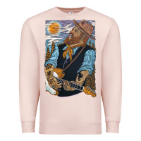 Pale Pink nathaniel rateliff müsïc Premium Sweatshirt - linhVisuals