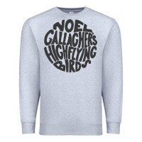 Heather Grey noel gallagher's high flying birds classic Premium Sweatshirt - linhVisuals