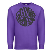 Purple noel gallagher's high flying birds classic Premium Sweatshirt - linhVisuals