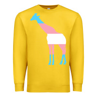 Lemon transgender flag ftm mtf trans pride Premium Sweatshirt - linhVisuals
