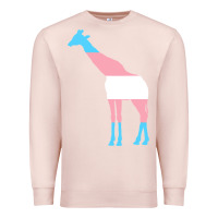 Pale Pink transgender flag ftm mtf trans pride Premium Sweatshirt - linhVisuals