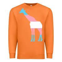 Carrot transgender flag ftm mtf trans pride Premium Sweatshirt - linhVisuals