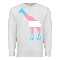 Oatmeal Heather transgender flag ftm mtf trans pride Premium Sweatshirt - linhVisuals
