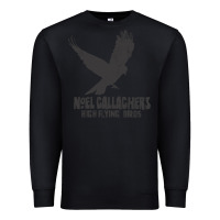 Black noel gallagher's high flying birds classic Premium Sweatshirt - linhVisuals