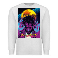 Oatmeal Heather concert wrld Premium Sweatshirt - linhVisuals