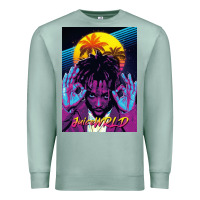 Seafoam concert wrld Premium Sweatshirt - linhVisuals