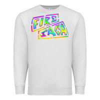 Oatmeal Heather fire saga music Premium Sweatshirt - linhVisuals
