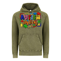 Vintage Olive autism mom Vintage Hoodie - LillyAllenDesigns