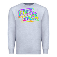 Heather Grey fire saga music Premium Sweatshirt - linhVisuals