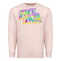 Pale Pink fire saga music Premium Sweatshirt - linhVisuals