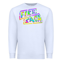 White fire saga music Premium Sweatshirt - linhVisuals