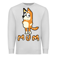 Dove Grey bluey mom Premium Sweatshirt - linhVisuals