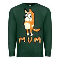 Sports Green bluey mom Premium Sweatshirt - linhVisuals