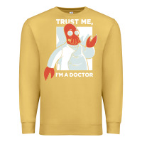 Antique Gold doctor zoidberg who Premium Sweatshirt - linhVisuals
