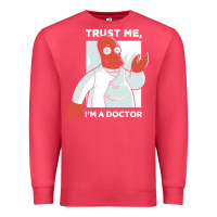 Cardinal doctor zoidberg who Premium Sweatshirt - linhVisuals